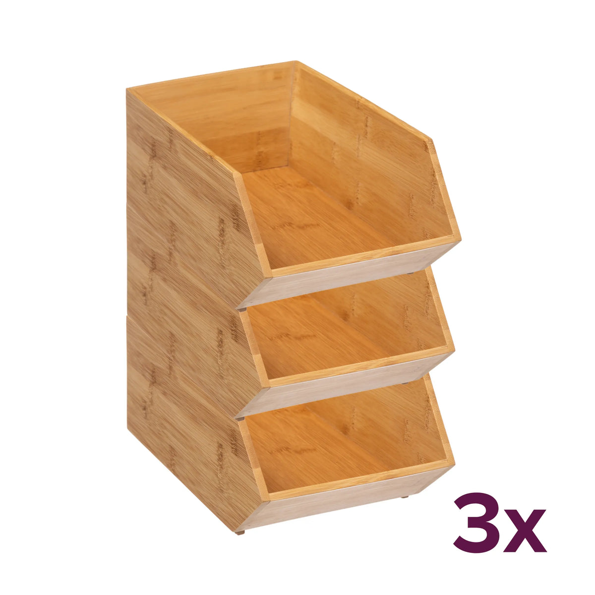Aufbewahrungsbox aus Bambus 17,5x31x12,5 cm Five®