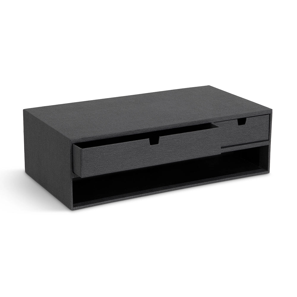 Monitorständer mit Schubladen Bigso Box of Sweden