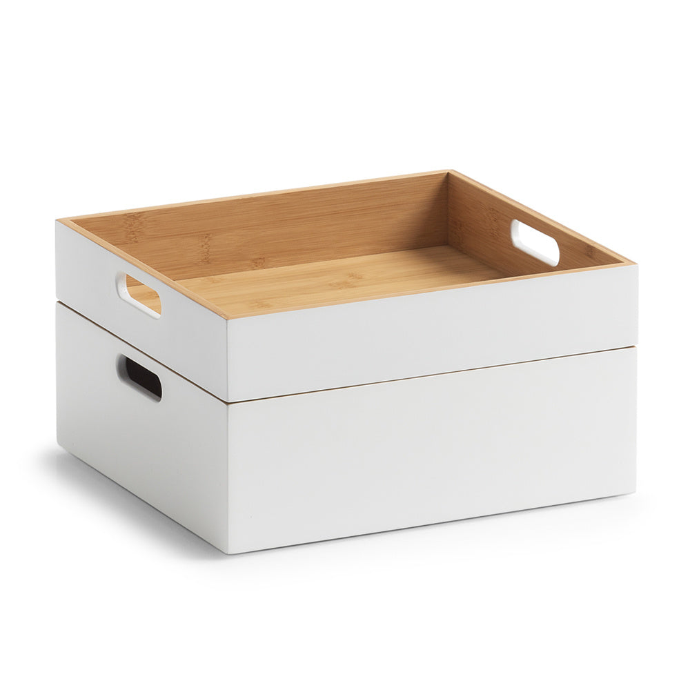 houten opbergbox stapelbaar