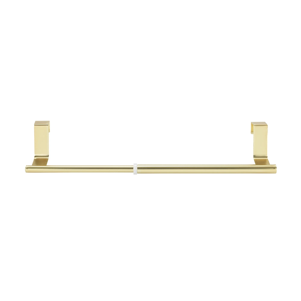 uitschuifbare-handdoekrek-goud