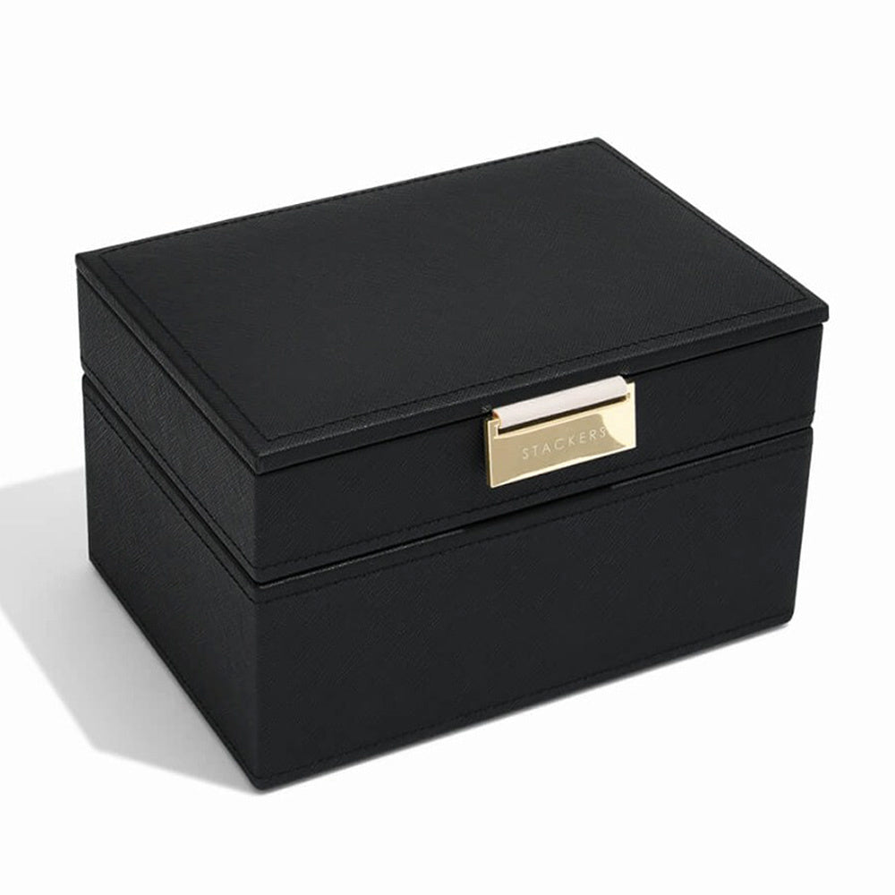 zwarte sieradenbox