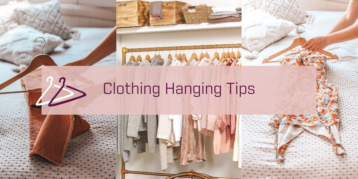 Opbergtip: Kleding ophangen met kledinghangers op 4 handige manieren