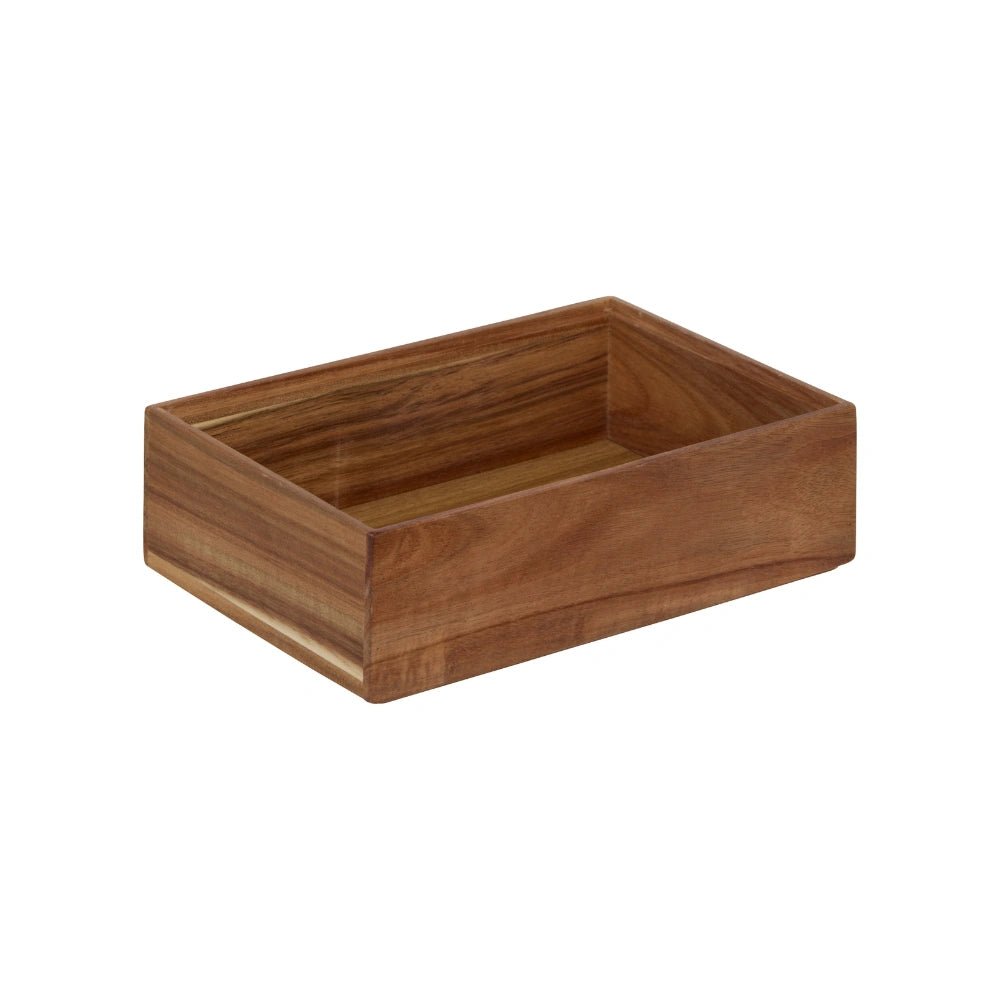 Schubladentabletts aus Akazienholz, 7 cm hoch, Five®