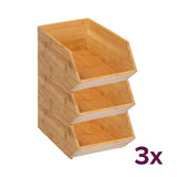 Aufbewahrungsbox aus Bambus 17,5x31x12,5 cm Five®