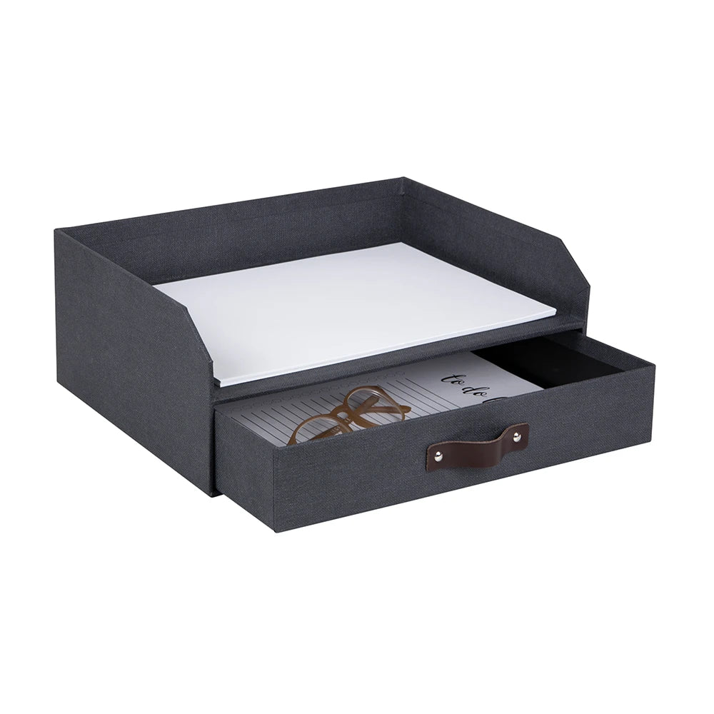Briefablage mit Schublade Bigso Box of Sweden