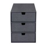Schreibtisch-Organizer mit 3 Schubladen Bigso Box of Sweden
