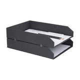 Stapelbare 2-teilige Briefablagen Bigso Box of Sweden