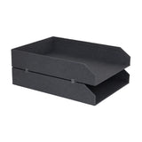 Stapelbare 2-teilige Briefablagen Bigso Box of Sweden
