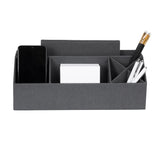 Schwarzes Schreibtischtablett Bigso Box of Sweden