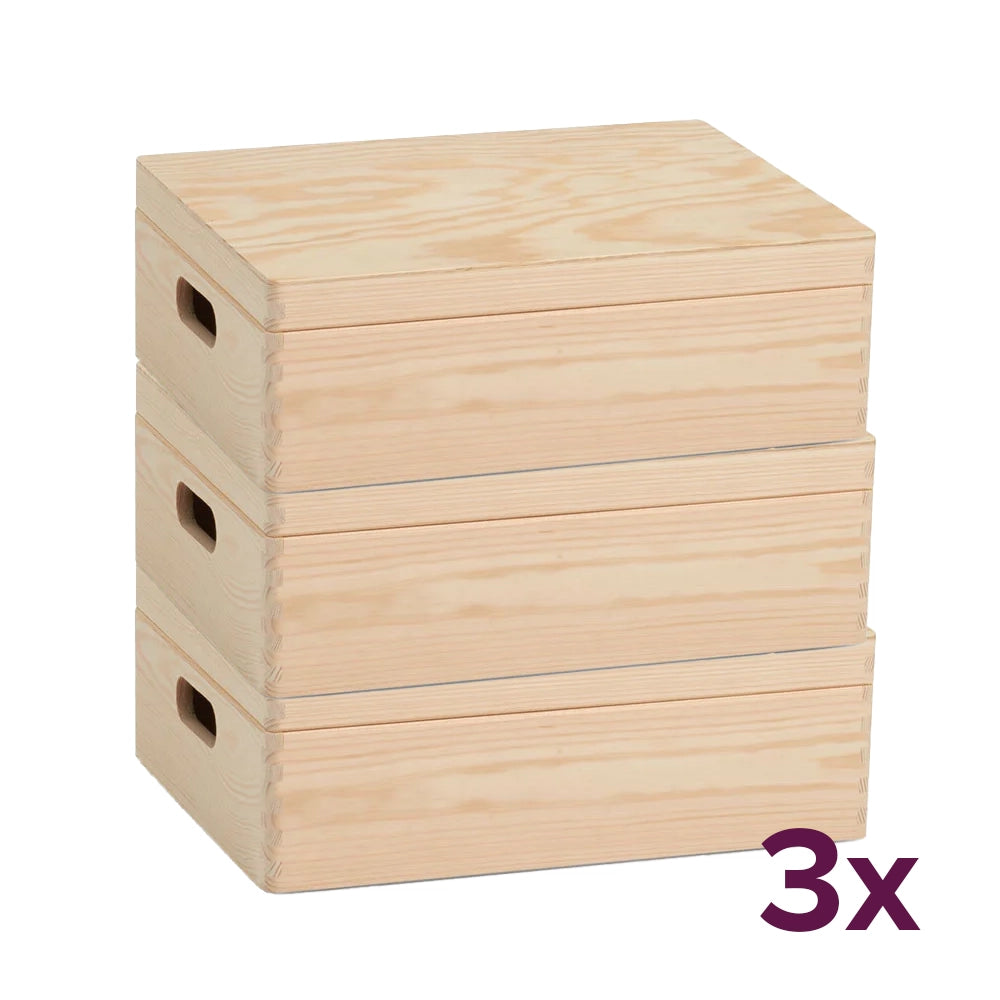 Houten opbergkisten so clever
