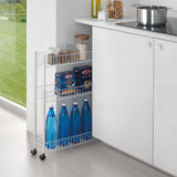 metaltex-smalle-keukentrolley-wit