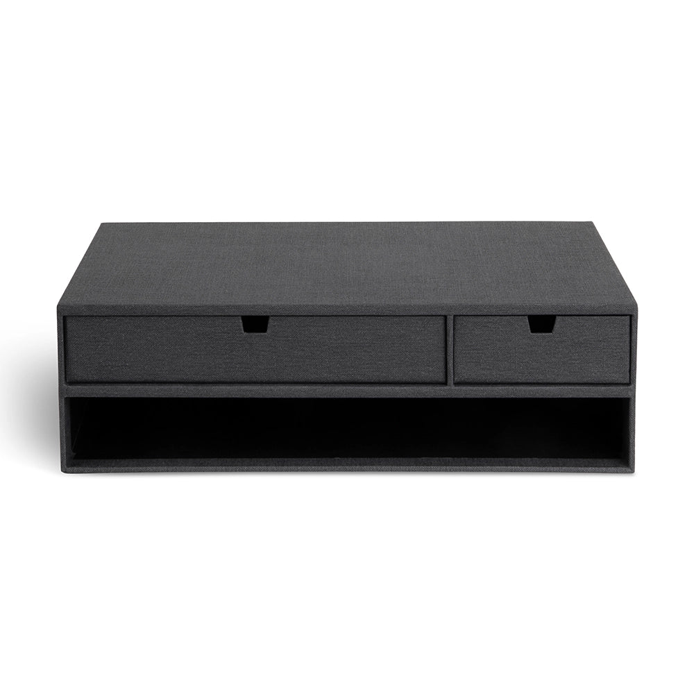 Monitorständer mit Schubladen Bigso Box of Sweden