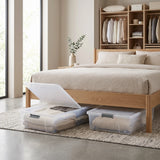 Opbergbox onder bed op wielen en klapdeksel 53 liter Five®