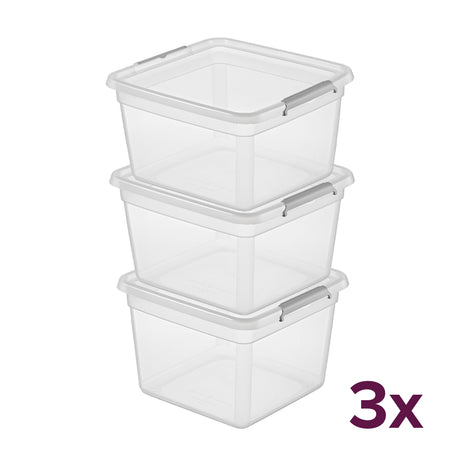 Orplast 3x Stevige opbergbox Orplast - BaseStore