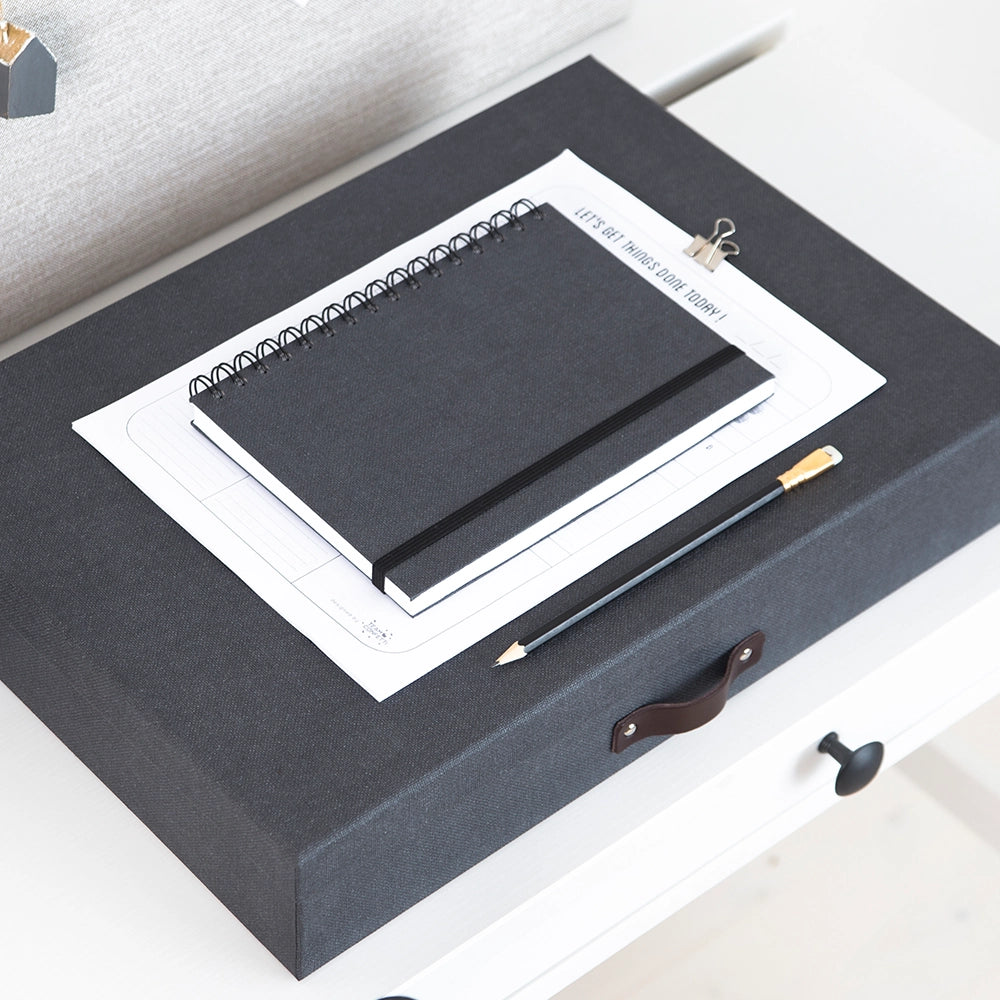 A3-Aufbewahrungsbox Bigso Box of Sweden