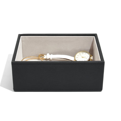 sieraden doosje zwart stackers