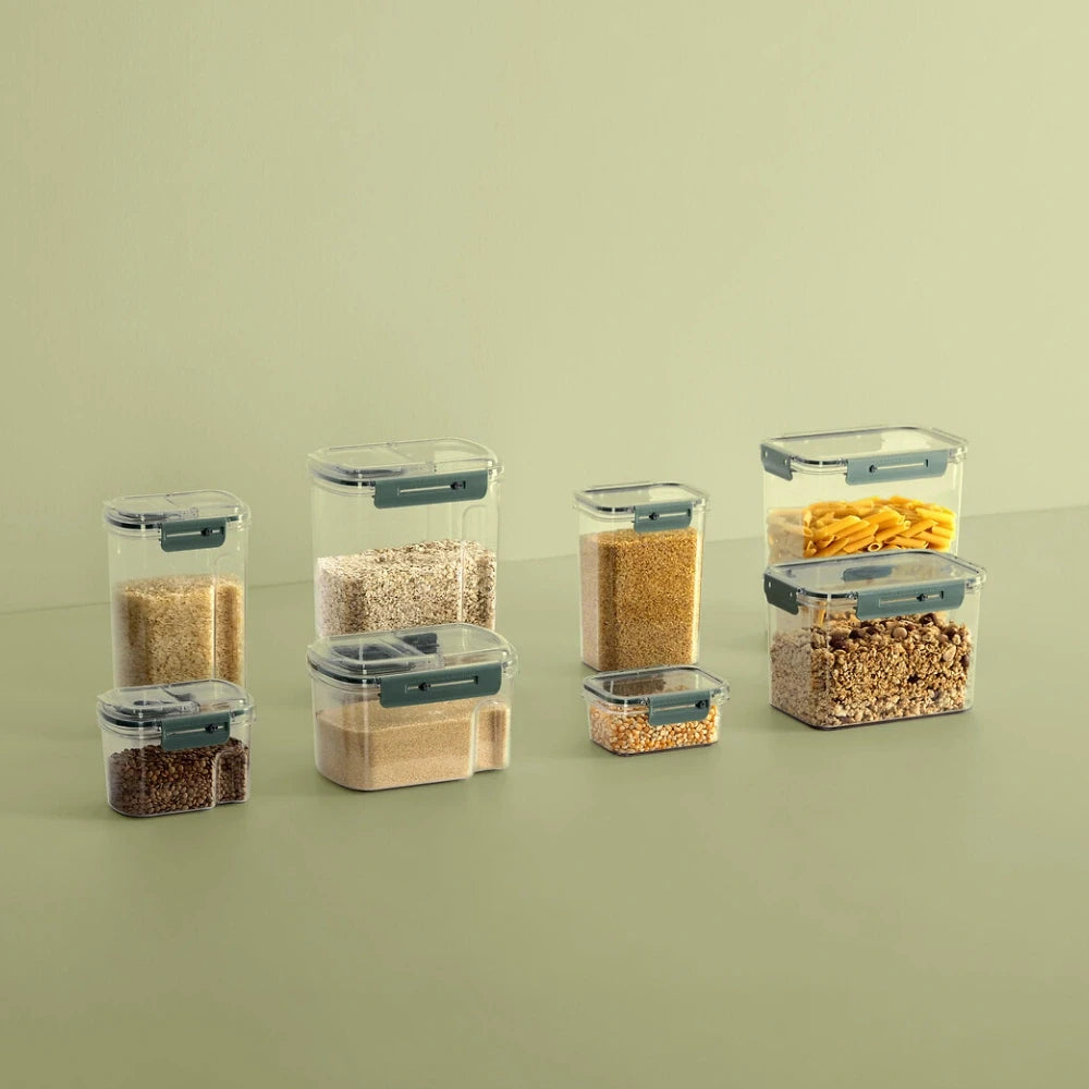 Luchtdichte voorraadbus 2.5 liter met datumaanduiding Five®