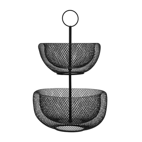 zwarte Fruit etagère